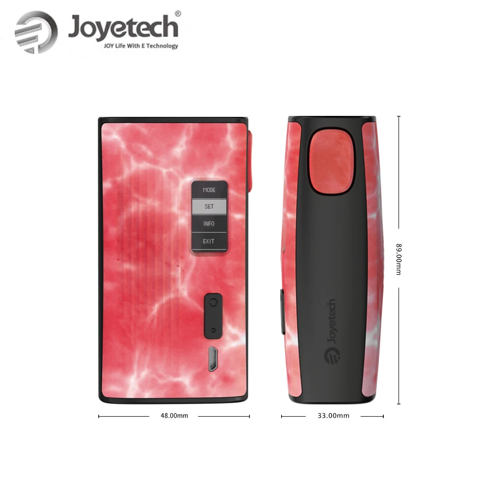 Оригинальный Joyetech Espion Tour Box Mod 220 Вт Выходная мощность/температура (NI/TI/SS)/TCR MOD