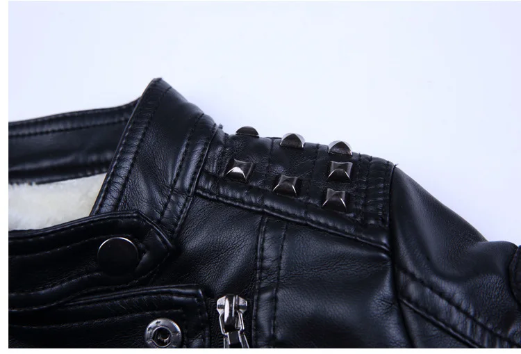 Goedkoop Jongens jas kinderen pu jas mode kid uitloper effen kleur lange mouwen Casual motorjas lente herfst klinknagel koele