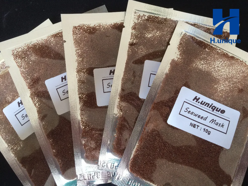 

10g 5Packs 100% Natural Ingredient For Hyrdating Moisturizing From Thailand High quality Seaweeds Mask