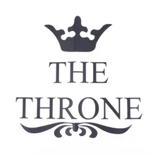 LESUPERAY смешной трон Туалет Кресло для сидения наклейки на стену ванная комната украшение дома обои