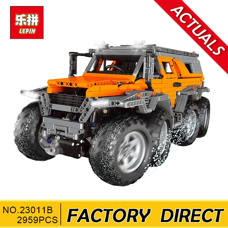 

Lepin23011 23011B 3021Pcs Technic Series Off-road vehicle Model Building Kits Block Educational Bricks Compatible Toys Gift 5360