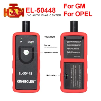 

EL-50448 Auto Tire Presure Monitor Sensor high quality EL-50448 TPMS For G.M/Opel Reset Tool EL50448 Electronic Activation Tool