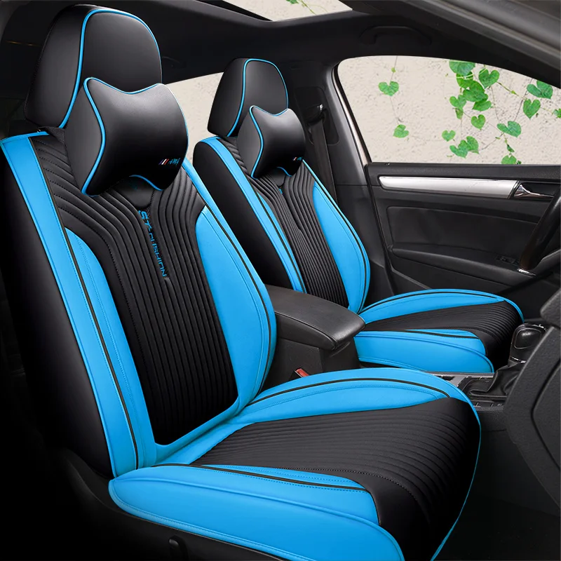 Цена Роскошные кожаные авто Универсальный 8 цветов сиденья автомобильной, автомобиль Стайлинг для peugeot 206 207 2008 307 3008 408 4008 5008 301