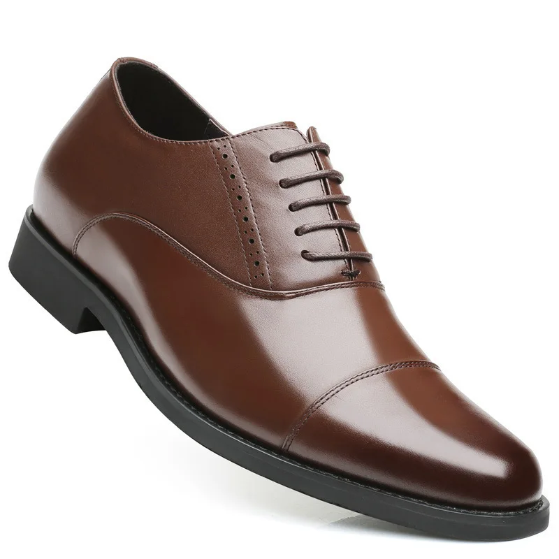 

Dress Business Leather Increase Male Increase Dress Leather Shoes Leather Casual Shoes Men Men Shoes Leather Fashion Hot Selling