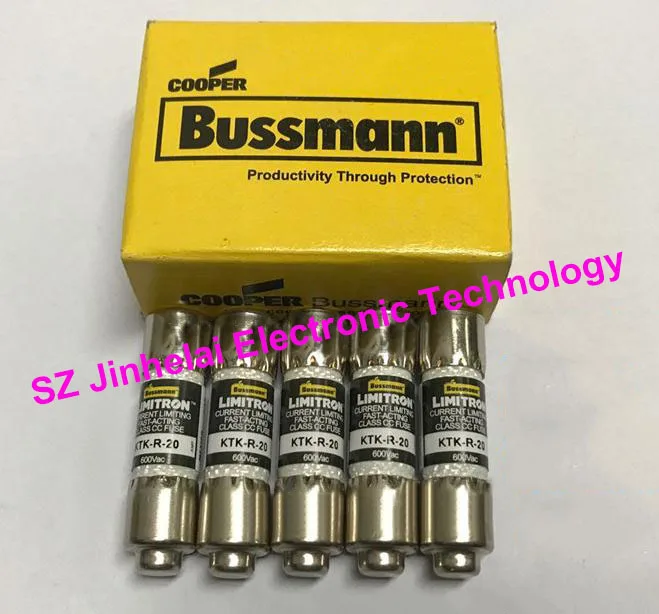 

New and original KTK-R-20 Fast-acting fuses 20A 600V 10*38mm
