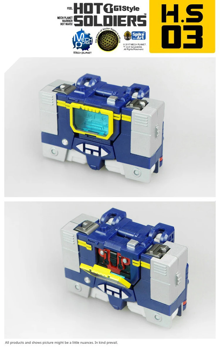 HS трансформация HS-03 HS03 Soundwave с Laserbeak G1 Pocket War фигурка робота игрушки