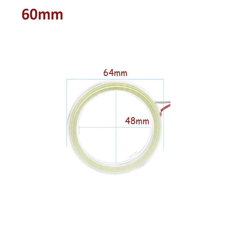 CNPARTS Halo Кольцо Ангел Дьявол глаза проектор светодиодный фары для VW Passat B5 B6 Polo Golf Chevrolet Cruze Lada Granta ram