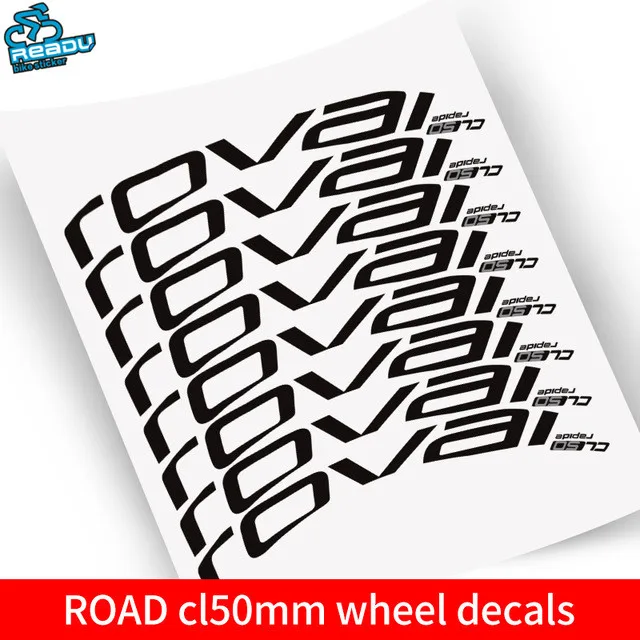 

Roval CL40/CL50 Road Wheel Rim Sticker New Roval Carbon Ring Sticker 40C Brake Wheelset Stickers