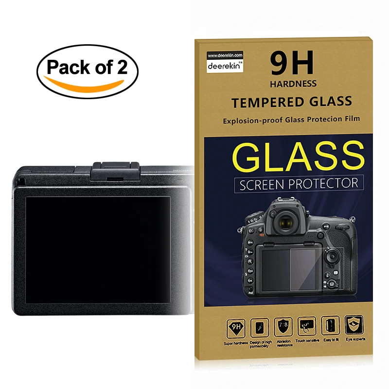 2X Self-Adesivo 0.25Mm Glass Lcd Screen Protector Per Ricoh Cx1 Cx2 Cx3 Cx5 Cx6 Cx4 Gr Digital Iv Iii Gxr