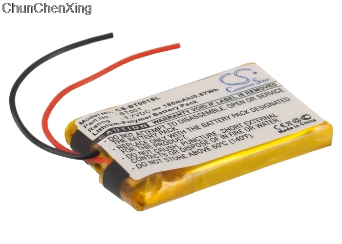 Аккумулятор Cameron Sino 180 мАч для Globalsat 001 BT Bluetooth GPS|Цифровые аккумуляторы| |