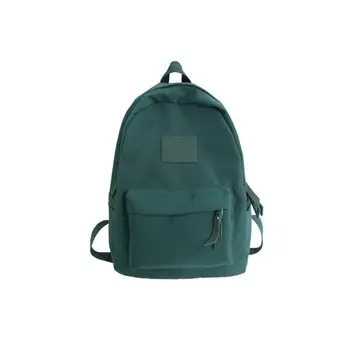 

Unisex Canvas School Backpack Travel Daysack Laptop Holder Girls Boy's College Schoolbag