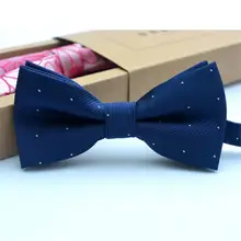 Children Bow Tie Baby Boy Kid Clothing Accessories Solid Color Gentleman Shirt Neck Tie Bowknot Dot