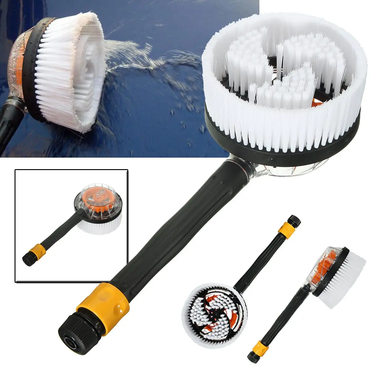 

Car Accessories Car Truck Vehicle Wash Brush Automatic Rotation Car Truck Vehicle Portable Clean Tools