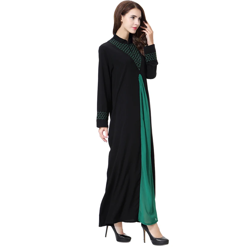 Абая для женщин Vestidos Qatar мусульманское платье Хиджаб Женский кафтан abaya Дубай исламский халат одежда Рамадан Elbise