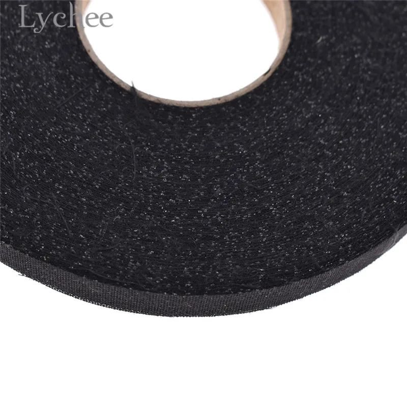 Lychee 50 м прокладочная лента черно-белая тканевая лента Железная на лоскутной технике DIY Швейные принадлежности для одежды