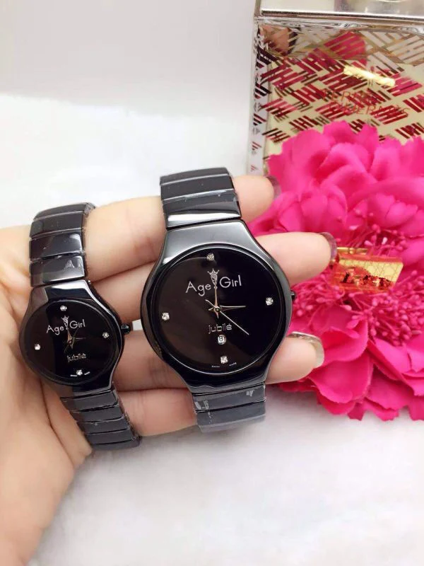 

Mens Ceramic Watches high quality leisure quartz White Black Real Ceramica Men and women Watch lovers couple Watches