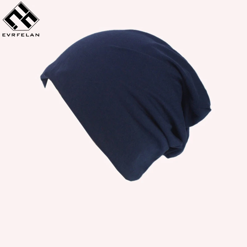 Evrfelan осень/зима шапки унисекс Круглая Шапочка Шапка Кепка Женская Повседневная Хлопковая мужская зимняя шапка разноцветные шапочки Прямая поставка