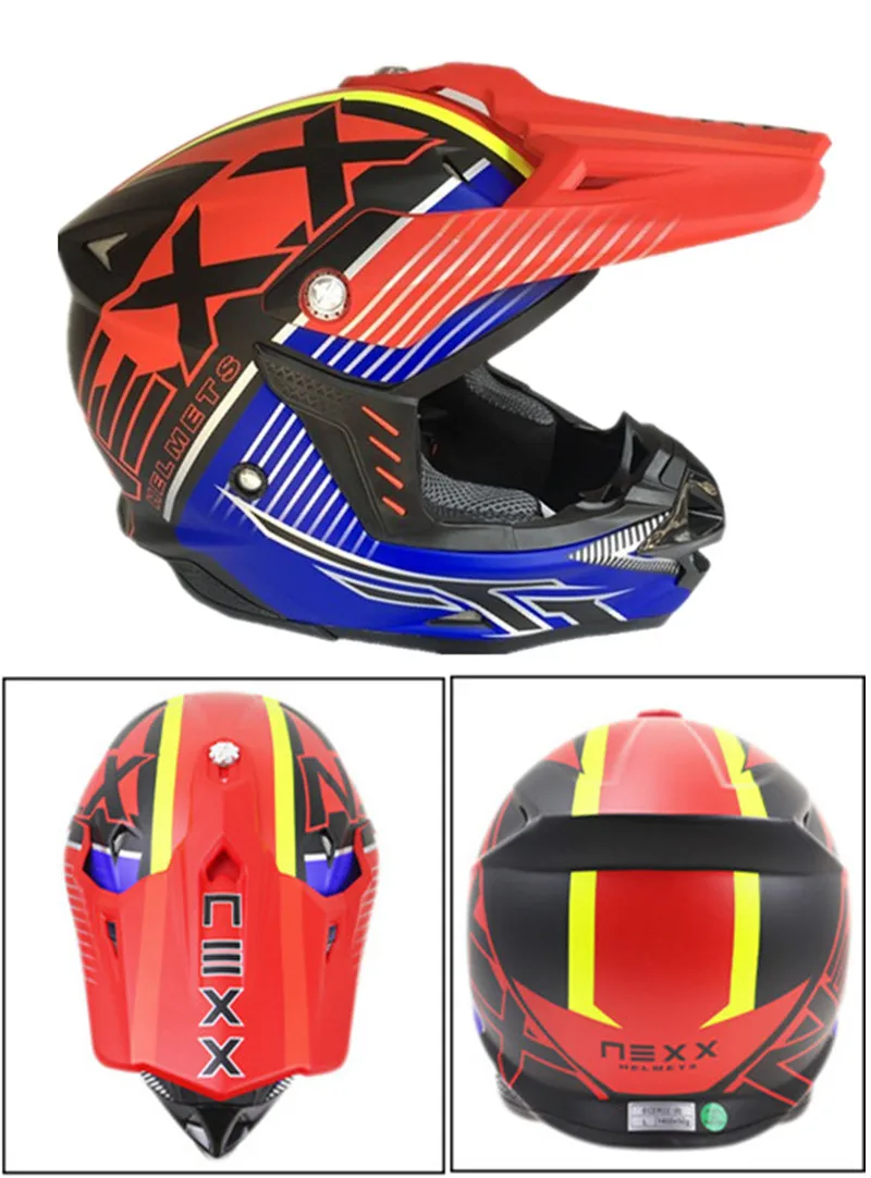 Бренд moto cross шлем профессиональный внедорожный шлем NEXX шлемы Dirt bike moto rcycle шлем moto casco capacete moto queiro