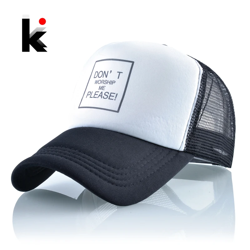 

Outdoor Baseball Cap Men Women Snapback Hip Hop Bones Summer Breathable Visor Hat Beach Vacation Caps Streetear Letter Hats