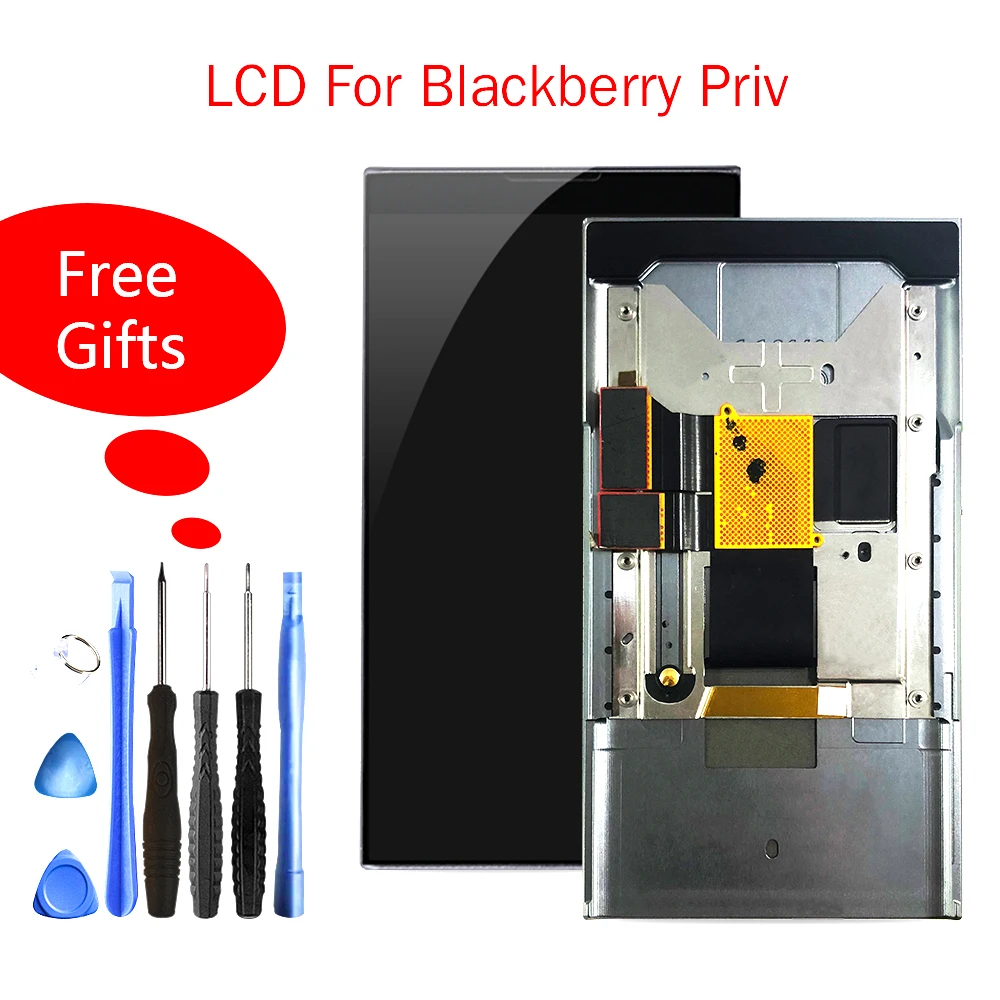 

Quality Lcd For BlackBerry Venice Priv LCD Screen Display Touch Digitizer For BlackBerry Venice Priv Assembly Repaire Parts