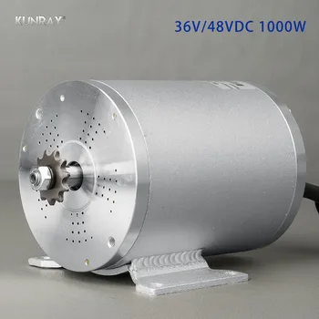 

KUNRAY Electric DC Brushless Motor 1000W 36V 48V E Bike Scooter Motorcycle Mid Drive Motors Kit Cycling Bicycle Engine With Hall