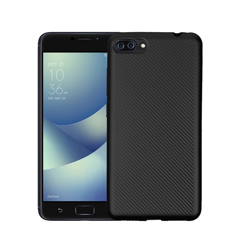 carbon fiber silicone case zenfone 4 max zc554kl (5)