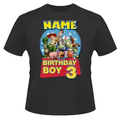 Игрушка история день рождения персональная футболка для мальчиков и девочек 3 лет идеальный подарок/подарок для мужчин и женщин унисекс