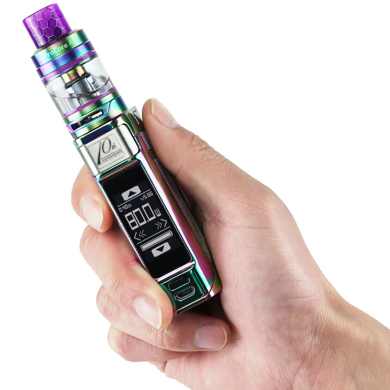 Original Joyetech ESPION Solo Kit 80W Espion Solo Box MOD Vape Include 21700 Battery and 4.5ml Procore Aire Atomizer with ProCA 001