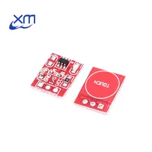 10 шт. TTP223 сенсорная кнопка модуль конденсатора типа одноканальный самоблокирующийся сенсорный переключатель датчика