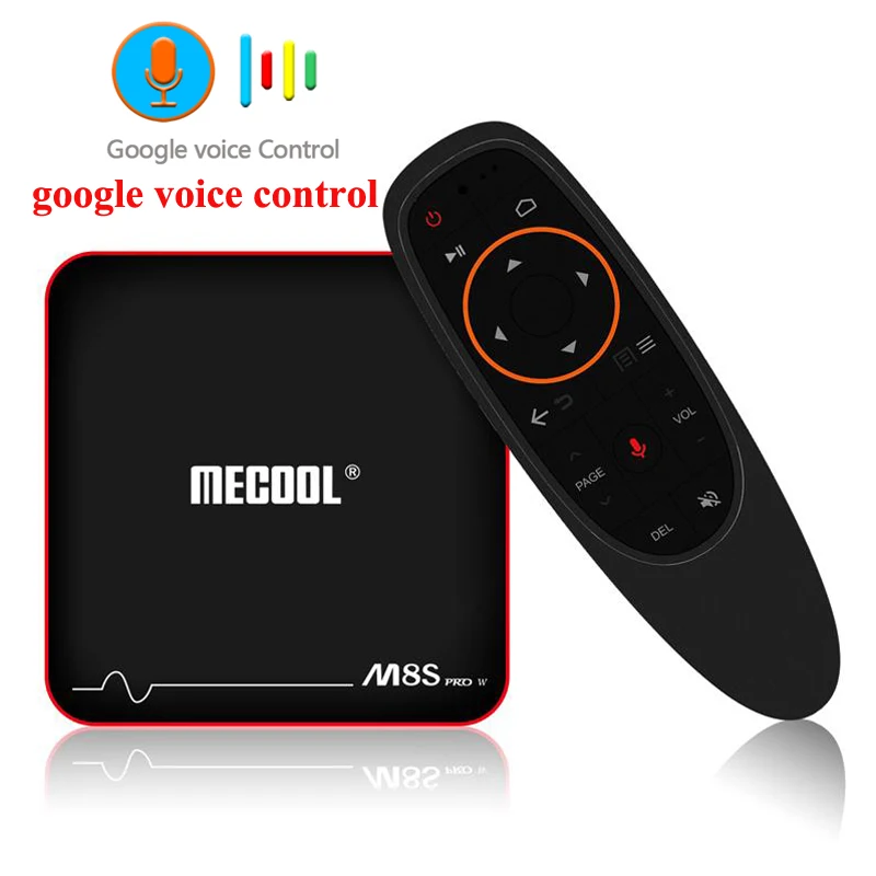 Lihetun MECOOL M8S PRO Android 7 1 ТВ Box Amlogic S905W 4 ядра 2 Гб Оперативная память DDR3 16 GB Смарт IPTV wifi K