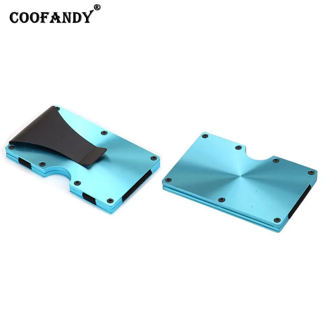 

New Fashion Men Casual Pocket Wallet Anti-theft Card Type, Type, Type, D Type Box about 70g Holder Square Bag