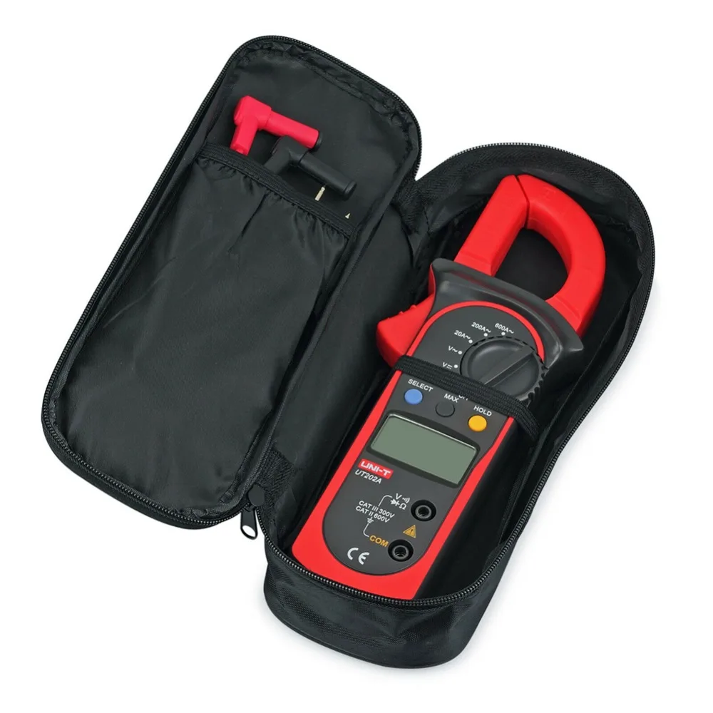 

1Pc Practical Portable UT202A Universal LCD Digital Multimeter Auto Handheld Clamp Meter AC/DC Voltmeter AC Current Multi Tester