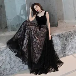 Пикантные китайские черные Qipao женский платье Чонсам с вышивкой Vestidos чиносы Oriental свадебные вечерние платья Oversize 3XL