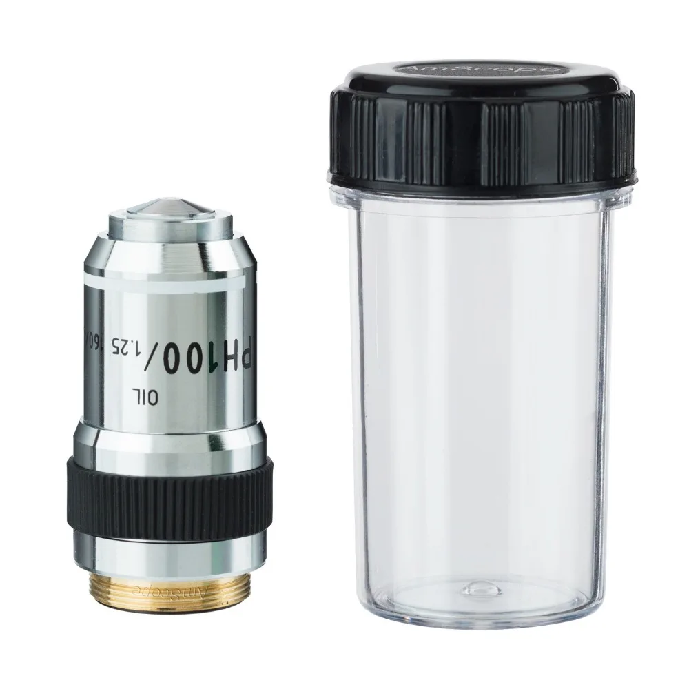 

AmScope 100X (Oil) PH Achromatic Microscope Objective PH100X