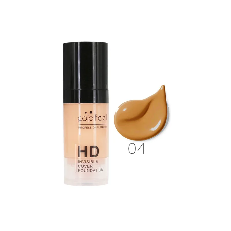 POPFEEL Face Liquid Foundation Makeup Base Foundation BB Cream Concealer Whitening Moisturizer Oil-control makeup