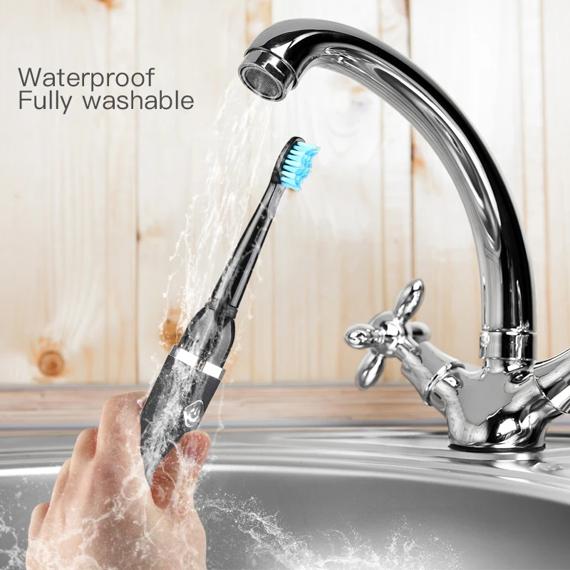  Rechargeable Electric Toothbrush Electronic Toothbrush Automatic Sonic Tooth Brush Waterproof Denta