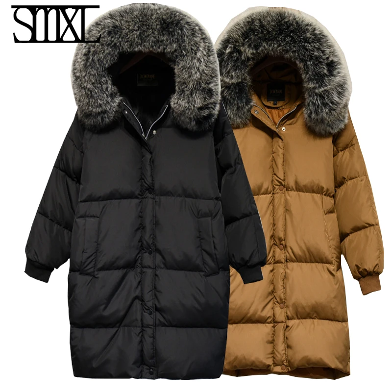 smxl Cloak ultra keep warm font b Jackets b font Parkas new white Down font b
