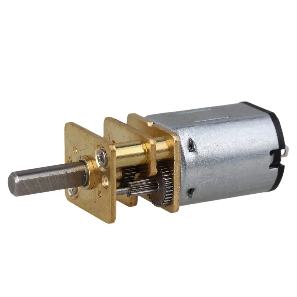 

12mm Silver GA12-N20 500RPM Miniature Metal Electric 3V DC Gear Motor Gearwheel with 10mm Output Shaft