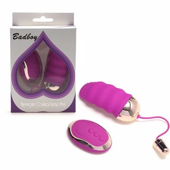 LOAEY Black Purple USB Rechargeable 10 Speed Remote Control Wireless Vibrating Sex Love Eggs Vibrator Sex Toys For Women 6