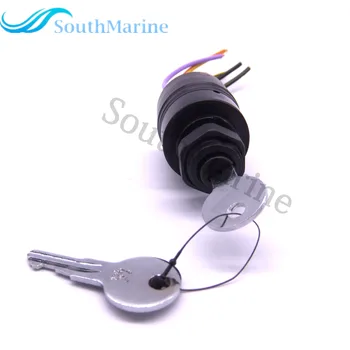 

87-17009A2 Boat Engine Ignition Switch for Mercury Outboard Motor control box , 3 Position, 6 Wire, Sierra MP41070-2