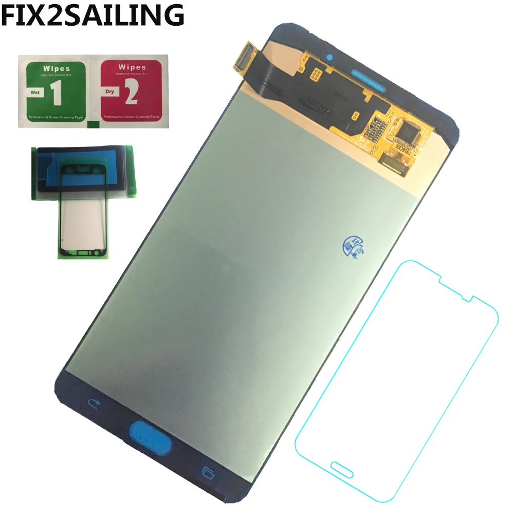 

6.0" For SAMSUNG Galaxy A9 LCD AMOLED Display Screen Touch Digitizer 2016 A9 Pro A910 A9100 LCD Display Replacement