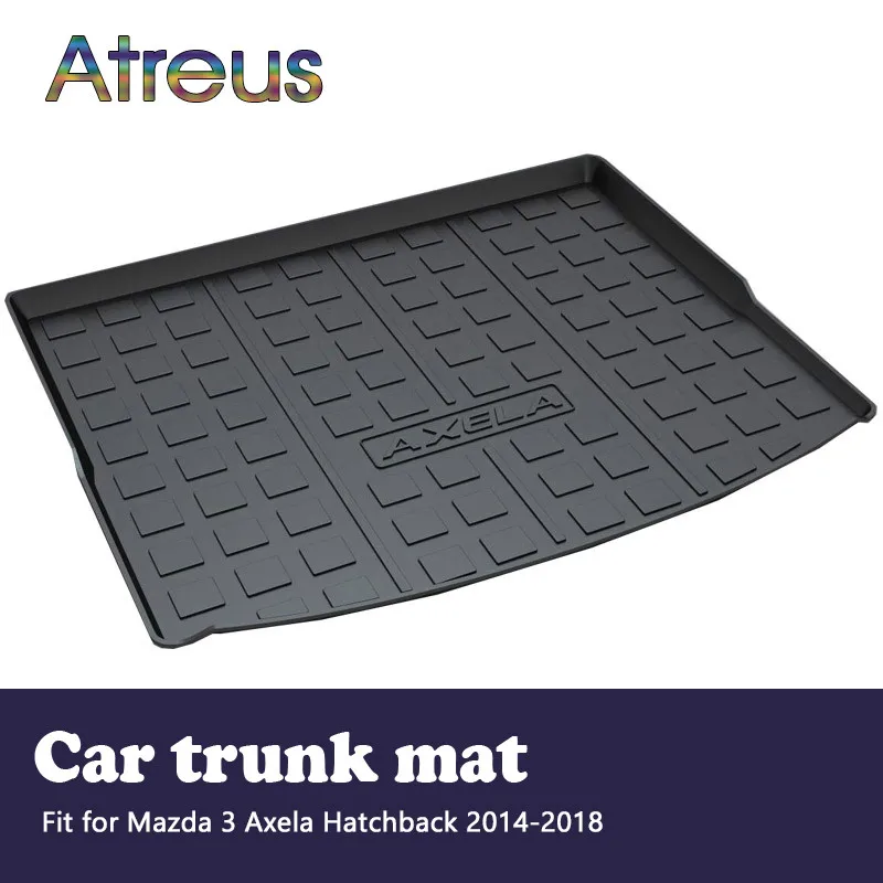 

Atreus For 2014-2018 Mazda 3 Axela Hatchback Accessories Car Rear Boot Liner Trunk Cargo Mat Tray Floor Carpet Pad Protector