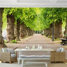 3d wallpaper custom mural non-woven 3d room wallpaper forest road 3 d space background wall photo 3d wall murals wallpaper