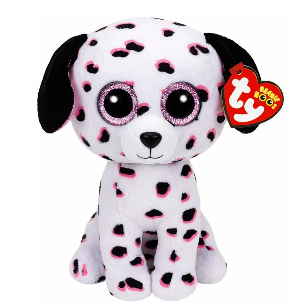 Pyoopeo Ty Beanie Boos 10" 25cm the Dalmatian Plush Medium Soft