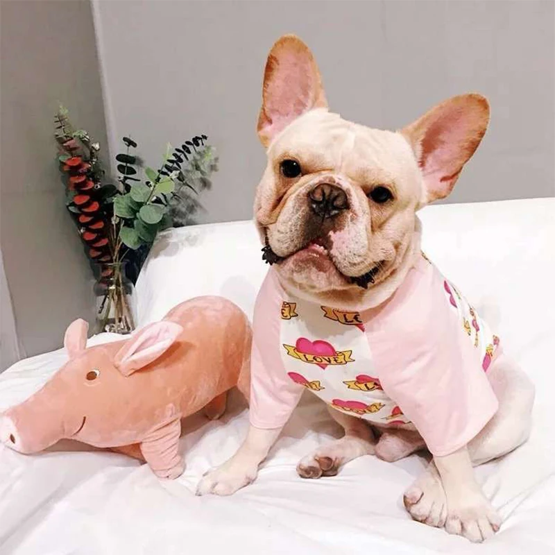 

2018 Pet Dog Clothes for Small Dogs Summer Clothes Chihuahua Puppy French Bulldog Clothing Summer Cool Vest Shirt for Cat XS-XL