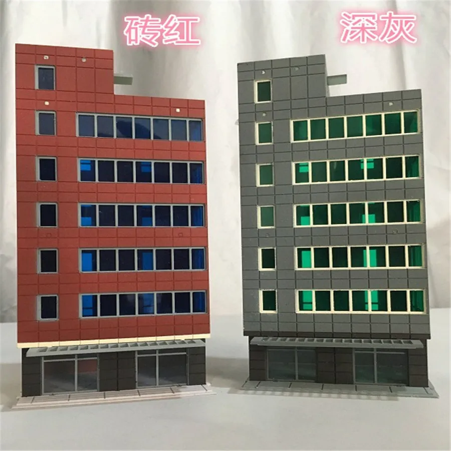 architecture model n scale building05