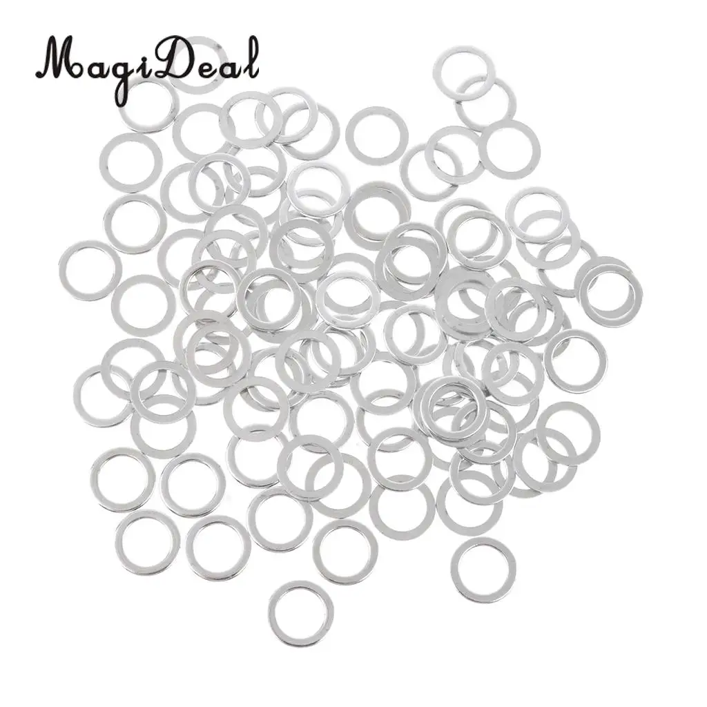 MagiDeal 100pcs Outdoor Skateboard Truck Axle Speed Washers Longboard Hardware Accessories for Longboard Skateboard Cruiser