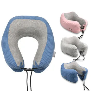 

Practical Travel Office Headrest Pillow Casaul U-Shape Memory Foam Neck Support Cushions Neck Pillow Soft Pillow Relax Accessory