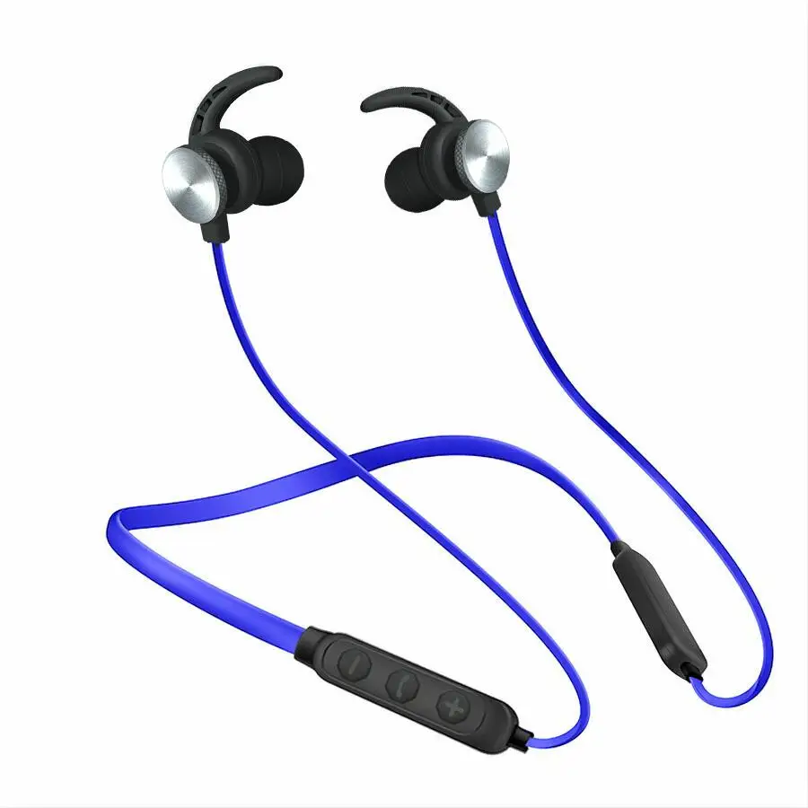 YOU FIRST беспроводные наушники Bluetooth наушники стерео магнитные наушники Беспроводные спортивные Fone De Ouvido с микрофоном для телефона - Цвет: Blue