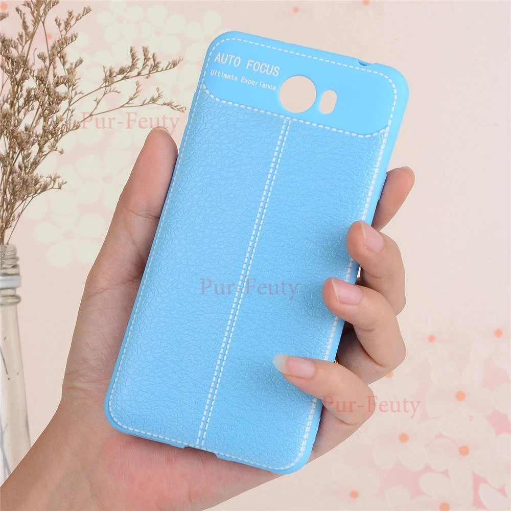 

Soft Case for Huawei LYO-L21 Y6 ii Y6II Compact LYO-L01 Phone Bag Silicone Cover for Huawei Y6Elite Y6 Elite LYO L21 L01 Housing